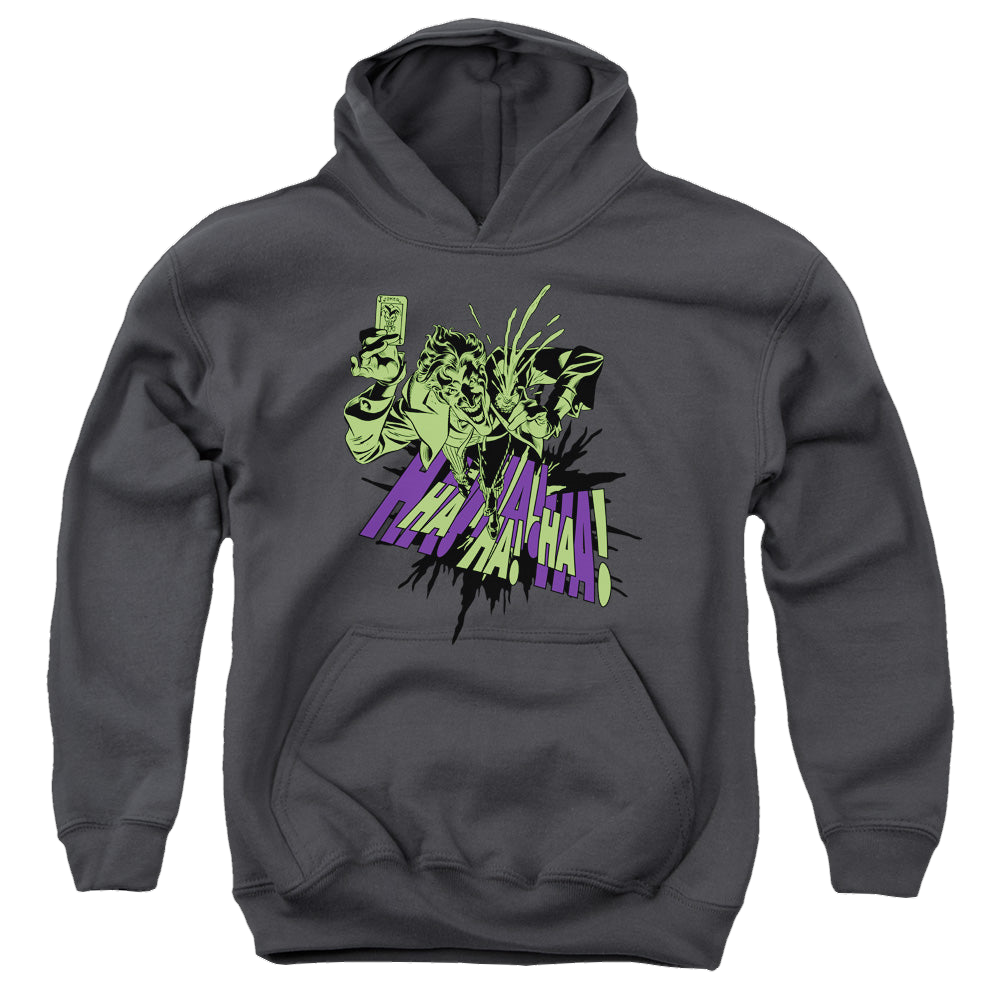DC Batman Smell My Flower - Youth Hoodie Youth Hoodie (Ages 8-12) Batman   