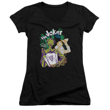 Batman Its All A Joke - Juniors V-Neck T-Shirt Juniors V-Neck T-Shirt Batman   