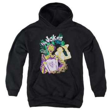 DC Batman Its All A Joke - Youth Hoodie Youth Hoodie (Ages 8-12) Batman   