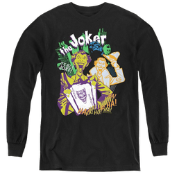 Dc Batman Its All A Joke - Youth Long Sleeve T-Shirt Youth Long Sleeve T-Shirt Batman   