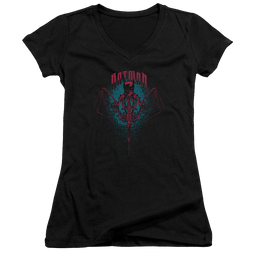 Batman Carpe Nocturn - Juniors V-Neck T-Shirt Juniors V-Neck T-Shirt Batman   