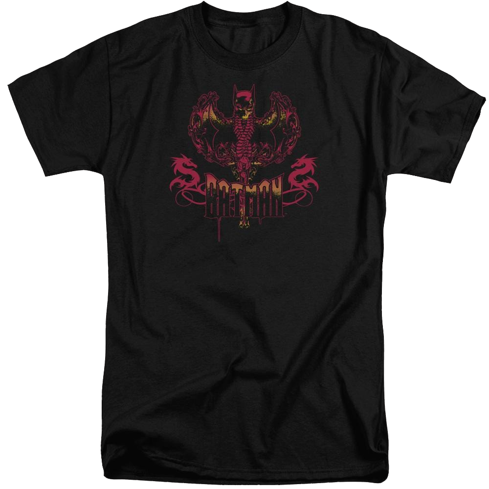 Batman Heart Of Fire - Men's Tall Fit T-Shirt Men's Tall Fit T-Shirt Batman   
