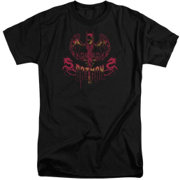 Batman Heart Of Fire - Men's Tall Fit T-Shirt Men's Tall Fit T-Shirt Batman   
