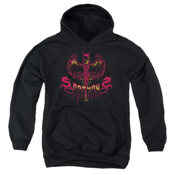 DC Batman Heart Of Fire - Youth Hoodie Youth Hoodie (Ages 8-12) Batman   
