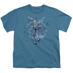 DC Batman Acid Spiral - Youth T-Shirt Youth T-Shirt (Ages 8-12) Batman   