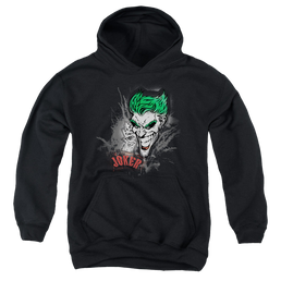 Joker, The Joker Sprays The City - Youth Hoodie Youth Hoodie (Ages 8-12) Joker   
