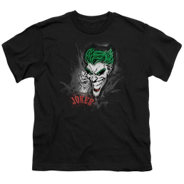 Joker, The Joker Sprays The City - Youth T-Shirt Youth T-Shirt (Ages 8-12) Joker   