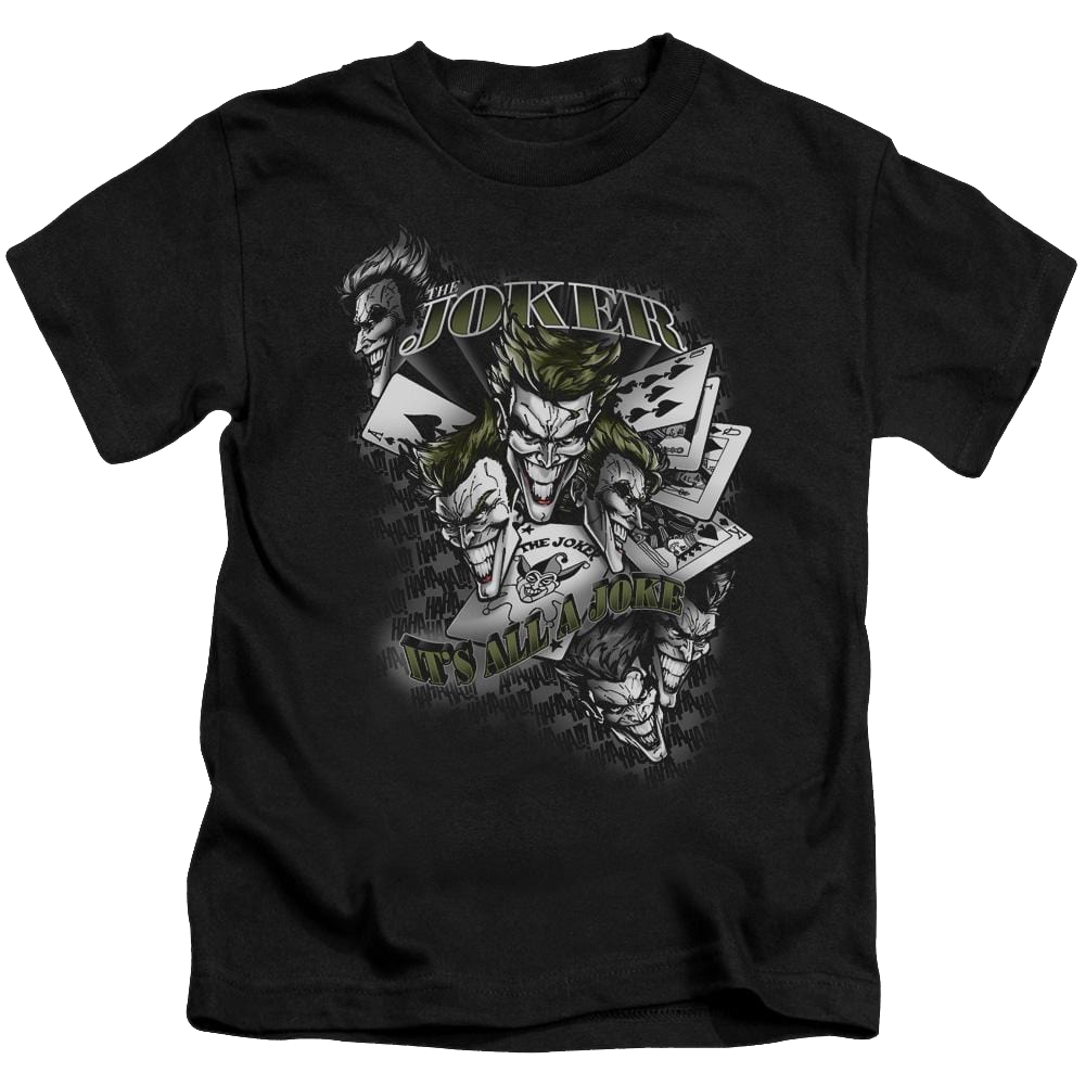 DC Batman Its All A Joke - Kid's T-Shirt Kid's T-Shirt (Ages 4-7) Batman   