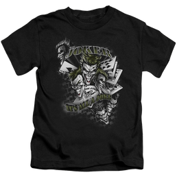 DC Batman Its All A Joke - Kid's T-Shirt Kid's T-Shirt (Ages 4-7) Batman   