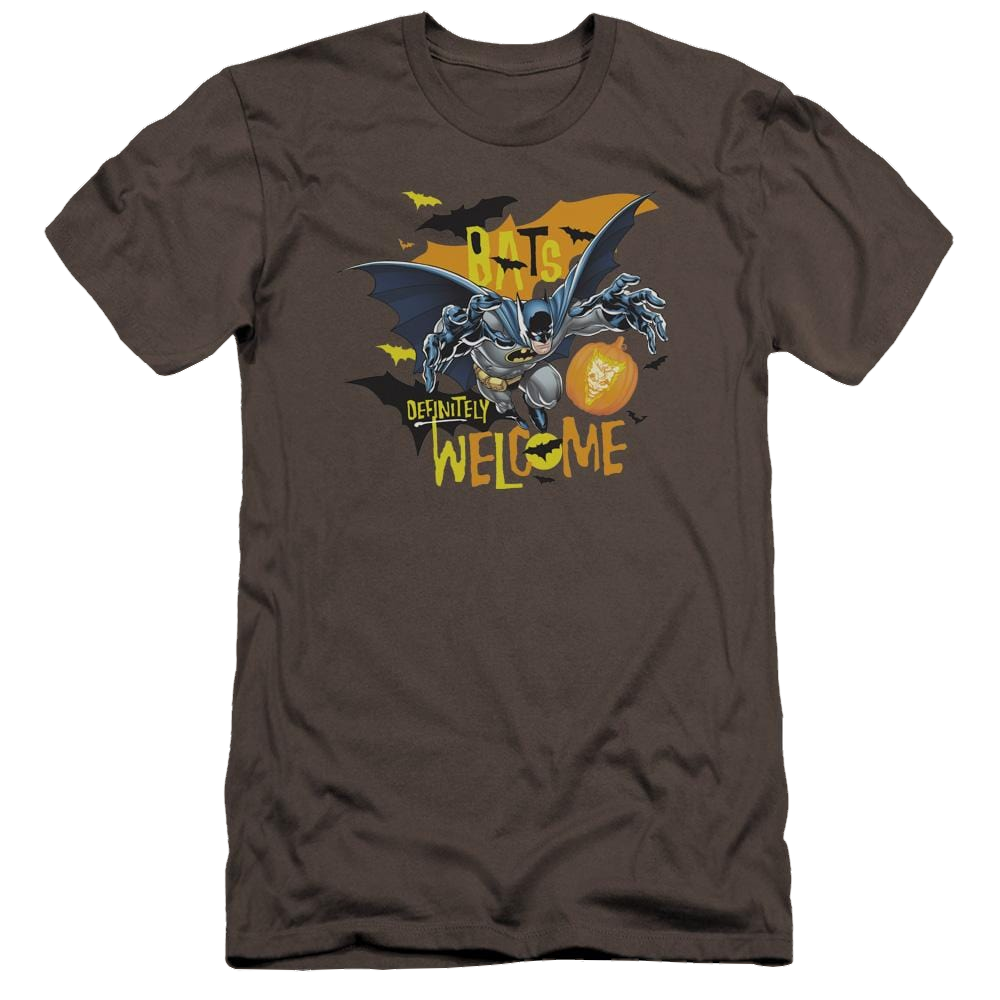 Batman Bats Welcome - Men's Premium Slim Fit T-Shirt Men's Premium Slim Fit T-Shirt Batman   