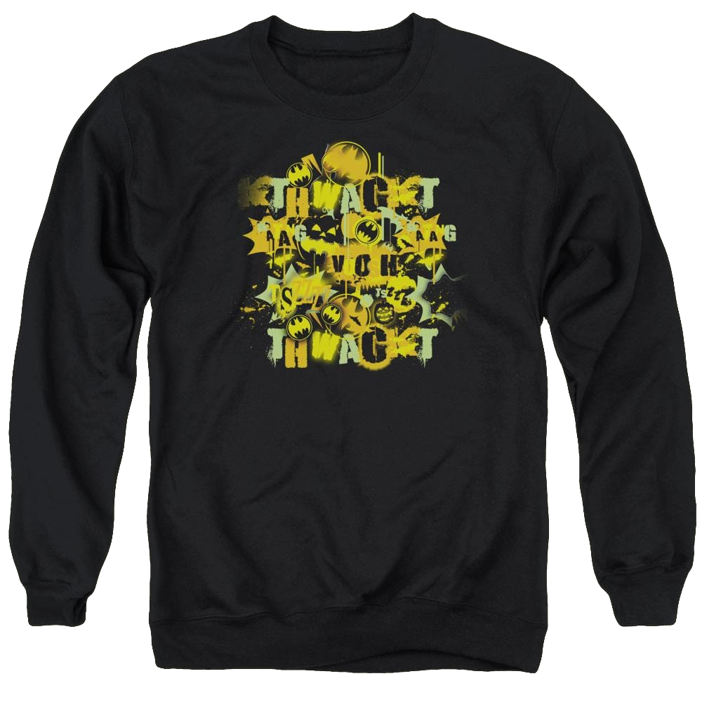 Batman Halloween Knight Sounds - Men's Crewneck Sweatshirt Men's Crewneck Sweatshirt Batman   