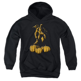 DC Batman A Bat Among Pumpkins - Youth Hoodie Youth Hoodie (Ages 8-12) Batman   