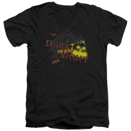 Batman Dark And Scary Night - Men's V-Neck T-Shirt Men's V-Neck T-Shirt Batman   