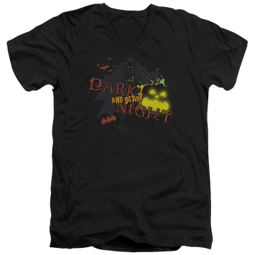 Batman Dark And Scary Night - Men's V-Neck T-Shirt Men's V-Neck T-Shirt Batman   