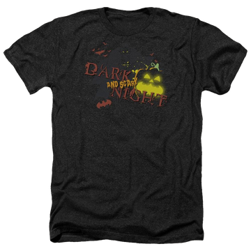 Batman Dark And Scary Night - Men's Heather T-Shirt Men's Heather T-Shirt Batman   