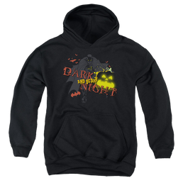 DC Batman Dark And Scary Night - Youth Hoodie Youth Hoodie (Ages 8-12) Batman   