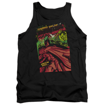 Black men's tank with Batman Bat Killers graphic