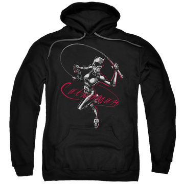 Batman Kitten With A Whip - Pullover Hoodie Pullover Hoodie Catwoman   