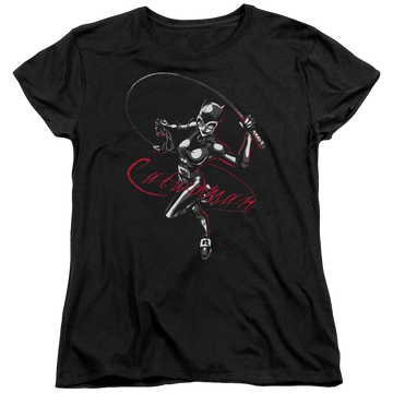 Batman Kitten With A Whip - Women's T-Shirt Women's T-Shirt Catwoman   