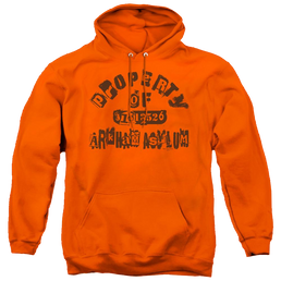 Dc Batman Property Of Arkham - Pullover Hoodie Pullover Hoodie Batman   