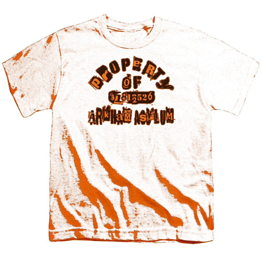 DC Batman Property Of Arkham - Youth T-Shirt Youth T-Shirt (Ages 8-12) Batman   