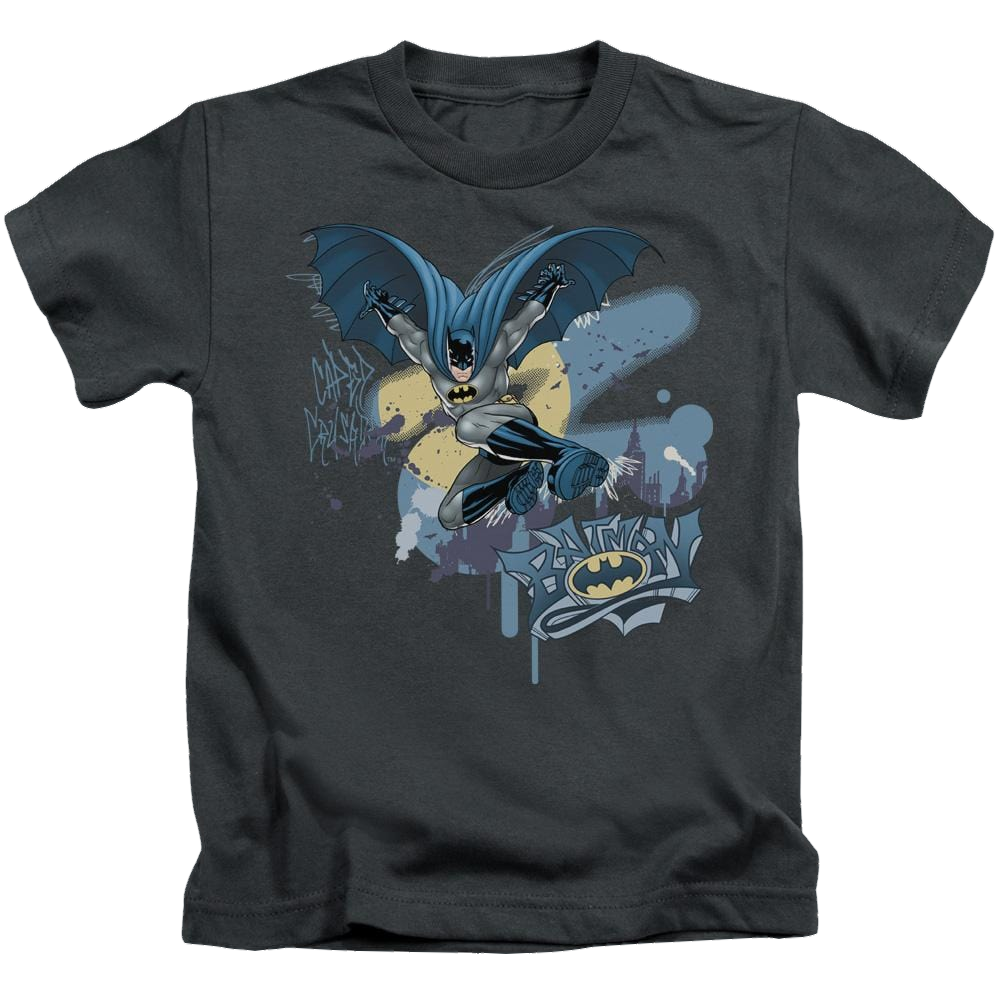DC Batman Into The Night - Kid's T-Shirt Kid's T-Shirt (Ages 4-7) Batman   
