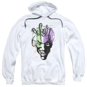 Batman Joker Airbrush - Pullover Hoodie Pullover Hoodie Joker   