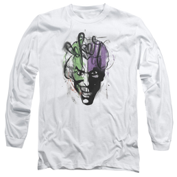 Batman Joker Airbrush - Men's Long Sleeve T-Shirt Men's Long Sleeve T-Shirt Joker   