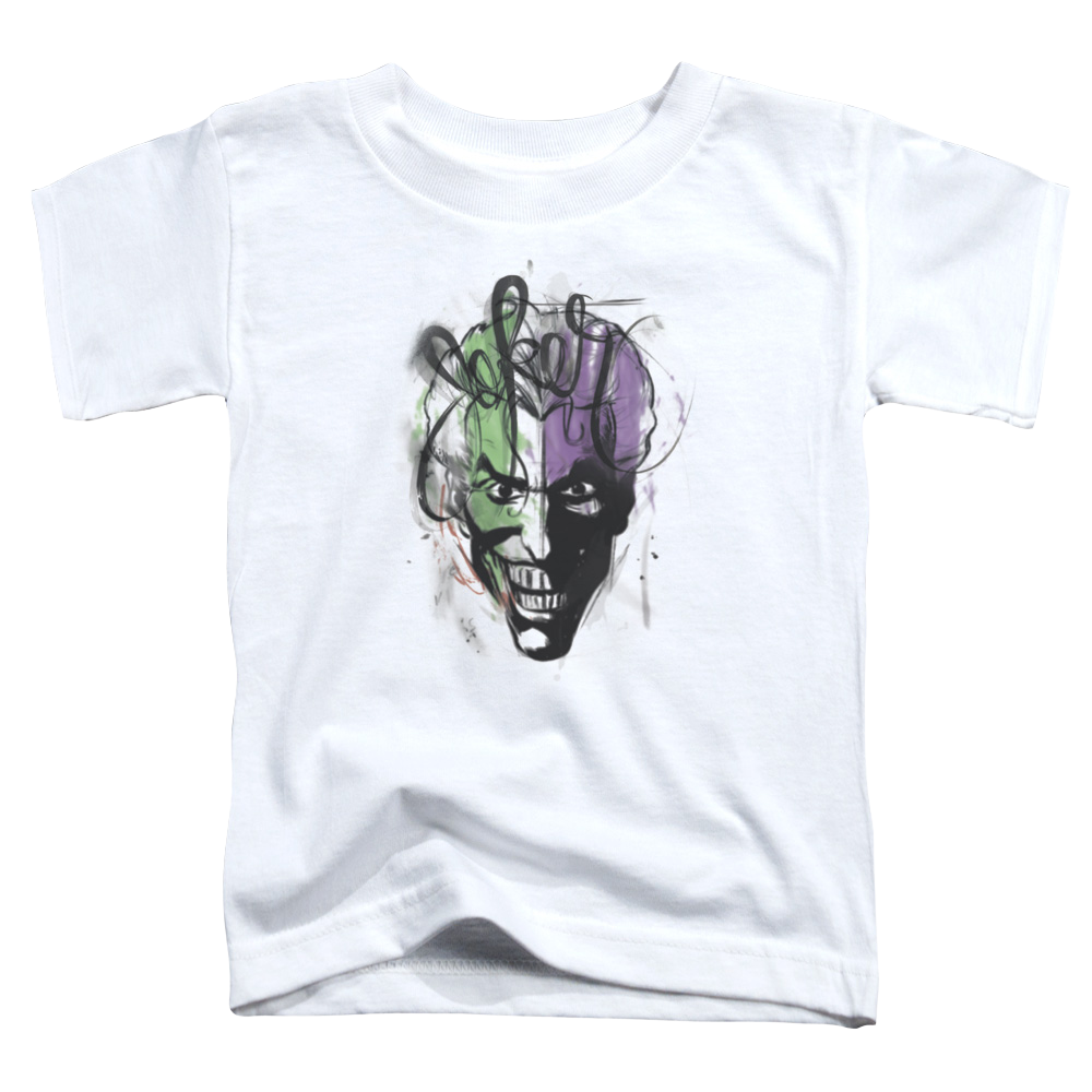 Joker, The Joker Airbrush - Toddler T-Shirt Toddler T-Shirt Joker   