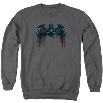 Batman Run Away - Men's Crewneck Sweatshirt Men's Crewneck Sweatshirt Batman   