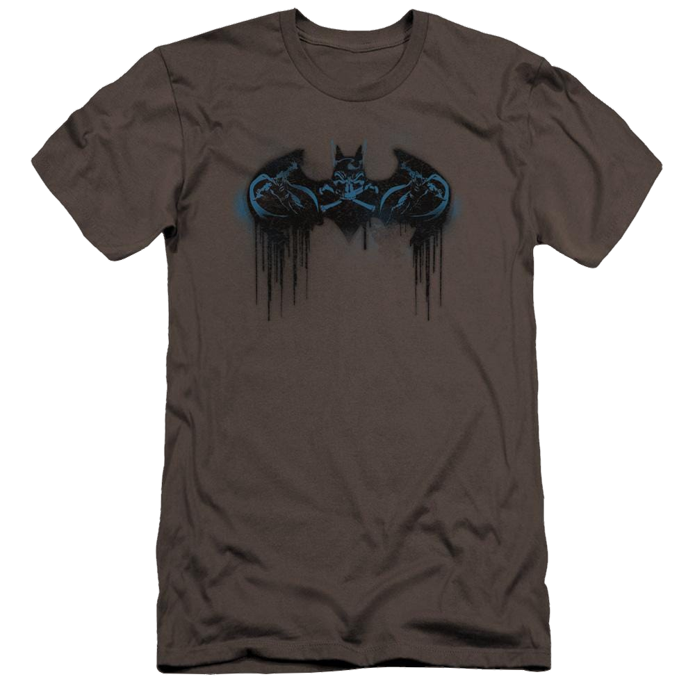 Batman Run Away - Men's Premium Slim Fit T-Shirt Men's Premium Slim Fit T-Shirt Batman   