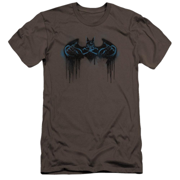Batman Run Away - Men's Premium Slim Fit T-Shirt Men's Premium Slim Fit T-Shirt Batman   