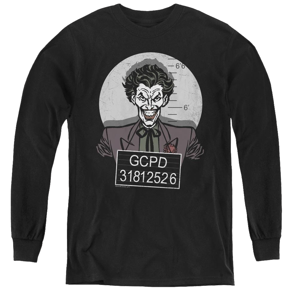 Dc Batman Busted! - Youth Long Sleeve T-Shirt Youth Long Sleeve T-Shirt Batman   