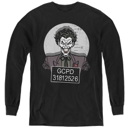 Dc Batman Busted! - Youth Long Sleeve T-Shirt Youth Long Sleeve T-Shirt Batman   