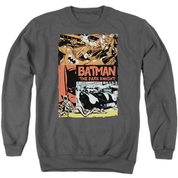 Batman Old Movie Poster - Men's Crewneck Sweatshirt Men's Crewneck Sweatshirt Batman   