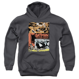 DC Batman Old Movie Poster - Youth Hoodie Youth Hoodie (Ages 8-12) Batman   