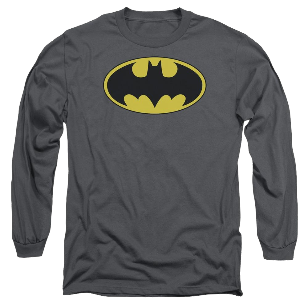 Batman Classic Bat Logo - Men's Long Sleeve T-Shirt Men's Long Sleeve T-Shirt Batman   