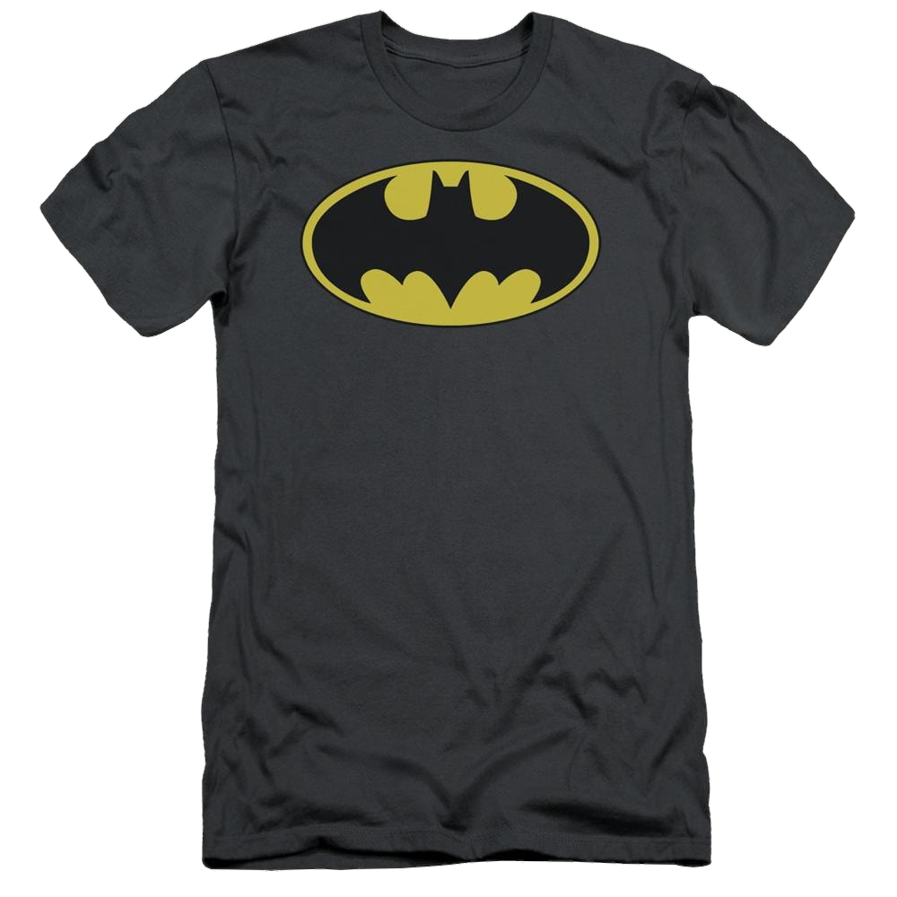 Batman Classic Bat Logo - Men's Slim Fit T-Shirt Men's Slim Fit T-Shirt Batman   
