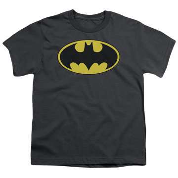 DC Batman Classic Bat Logo - Youth T-Shirt Youth T-Shirt (Ages 8-12) Batman   