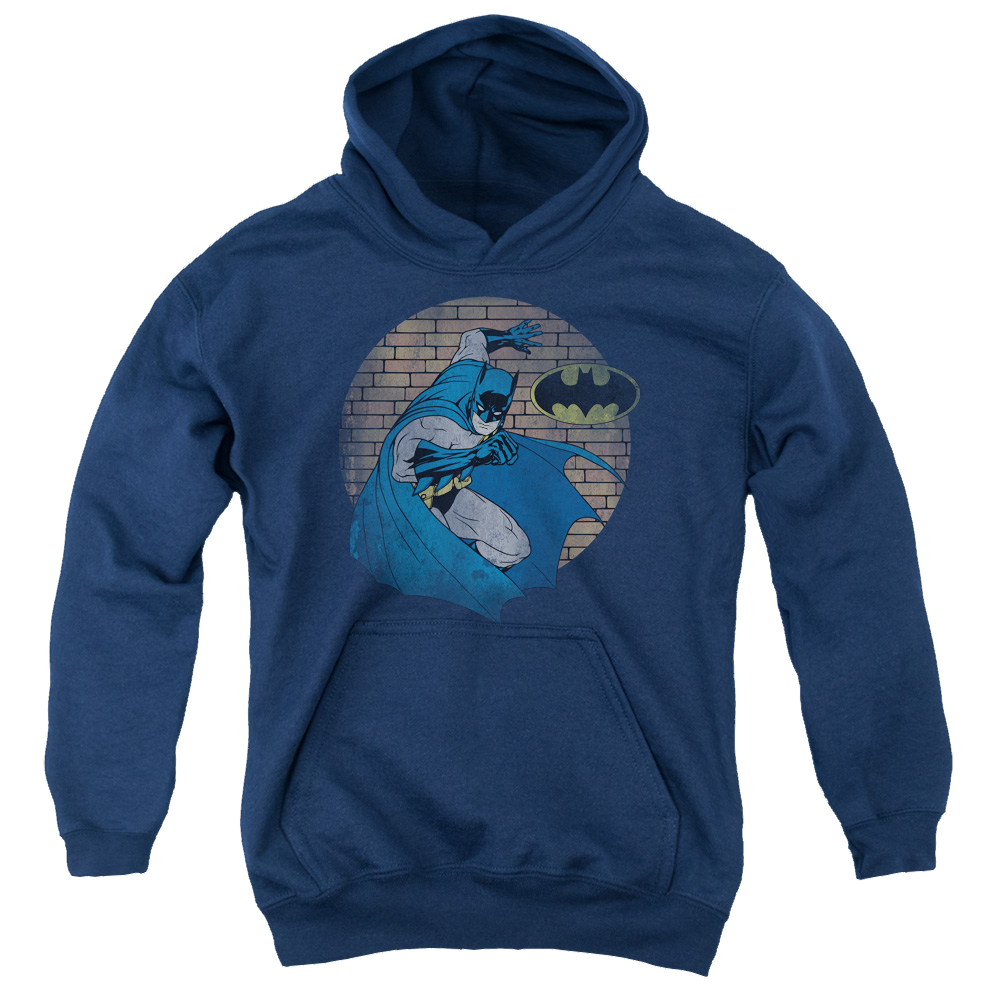 DC Batman In The Spotlight - Youth Hoodie Youth Hoodie (Ages 8-12) Batman   