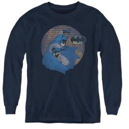 Dc Batman In The Spotlight - Youth Long Sleeve T-Shirt Youth Long Sleeve T-Shirt Batman   