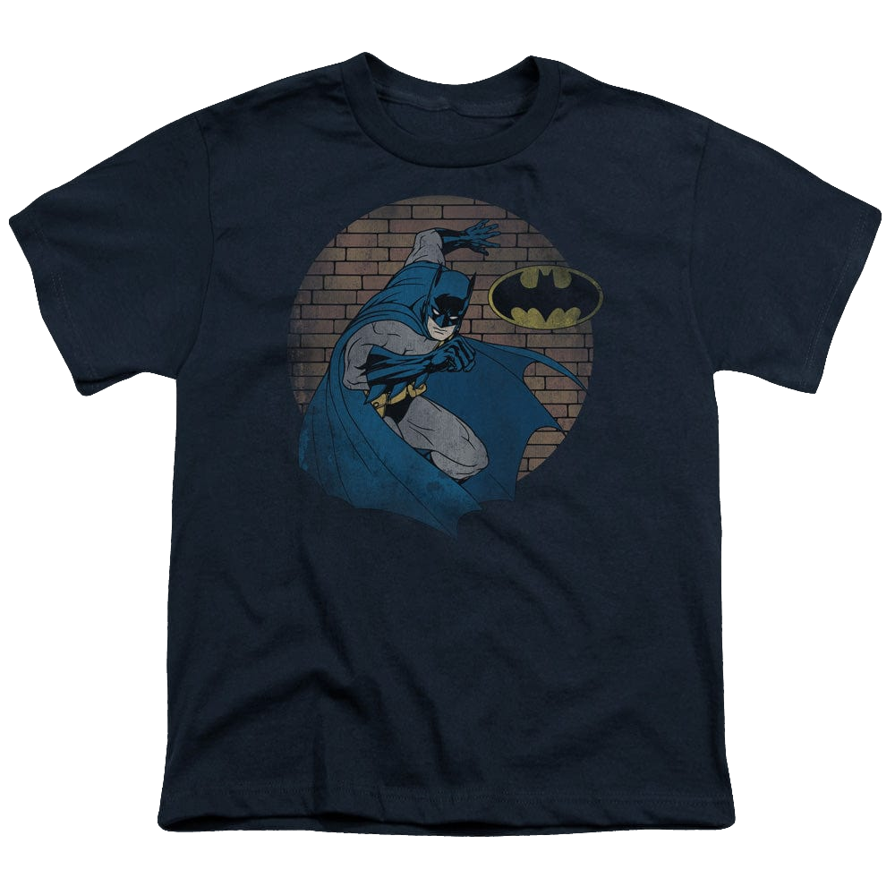 DC Batman In The Spotlight - Youth T-Shirt Youth T-Shirt (Ages 8-12) Batman   