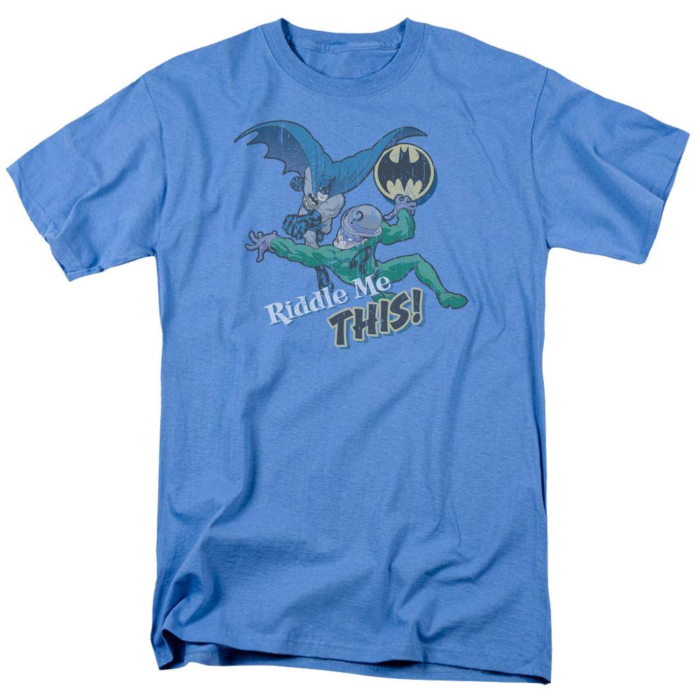 Dc Batman Riddle Me This - Men's Regular Fit T-Shirt Men's Regular Fit T-Shirt Batman   