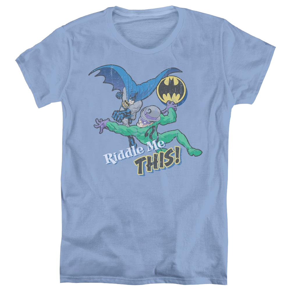 Dc Batman Riddle Me This - Women's T-Shirt Women's T-Shirt Batman   
