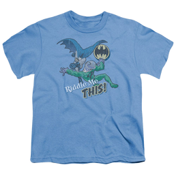 DC Batman Riddle Me This - Youth T-Shirt Youth T-Shirt (Ages 8-12) Batman   
