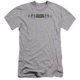 Batman Skateboard Bats - Men's Premium Slim Fit T-Shirt Men's Premium Slim Fit T-Shirt Batman   