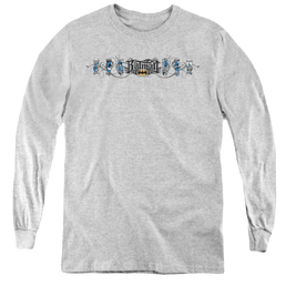 Dc Batman Skateboard Bats - Youth Long Sleeve T-Shirt Youth Long Sleeve T-Shirt Batman   