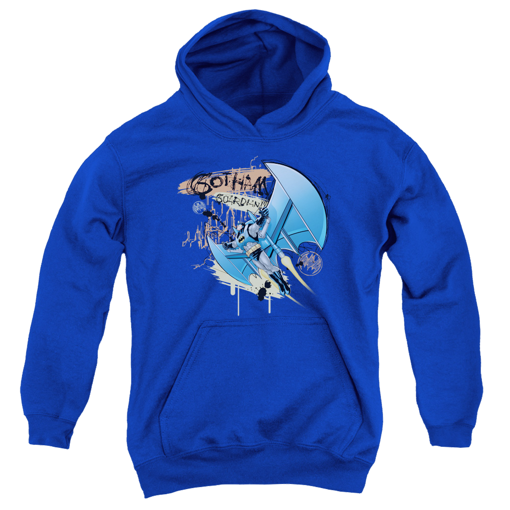 DC Batman Knight Flight - Youth Hoodie Youth Hoodie (Ages 8-12) Batman   
