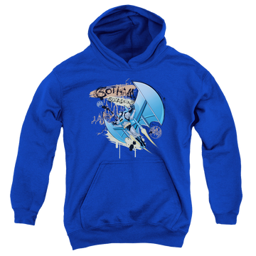 DC Batman Knight Flight - Youth Hoodie Youth Hoodie (Ages 8-12) Batman   