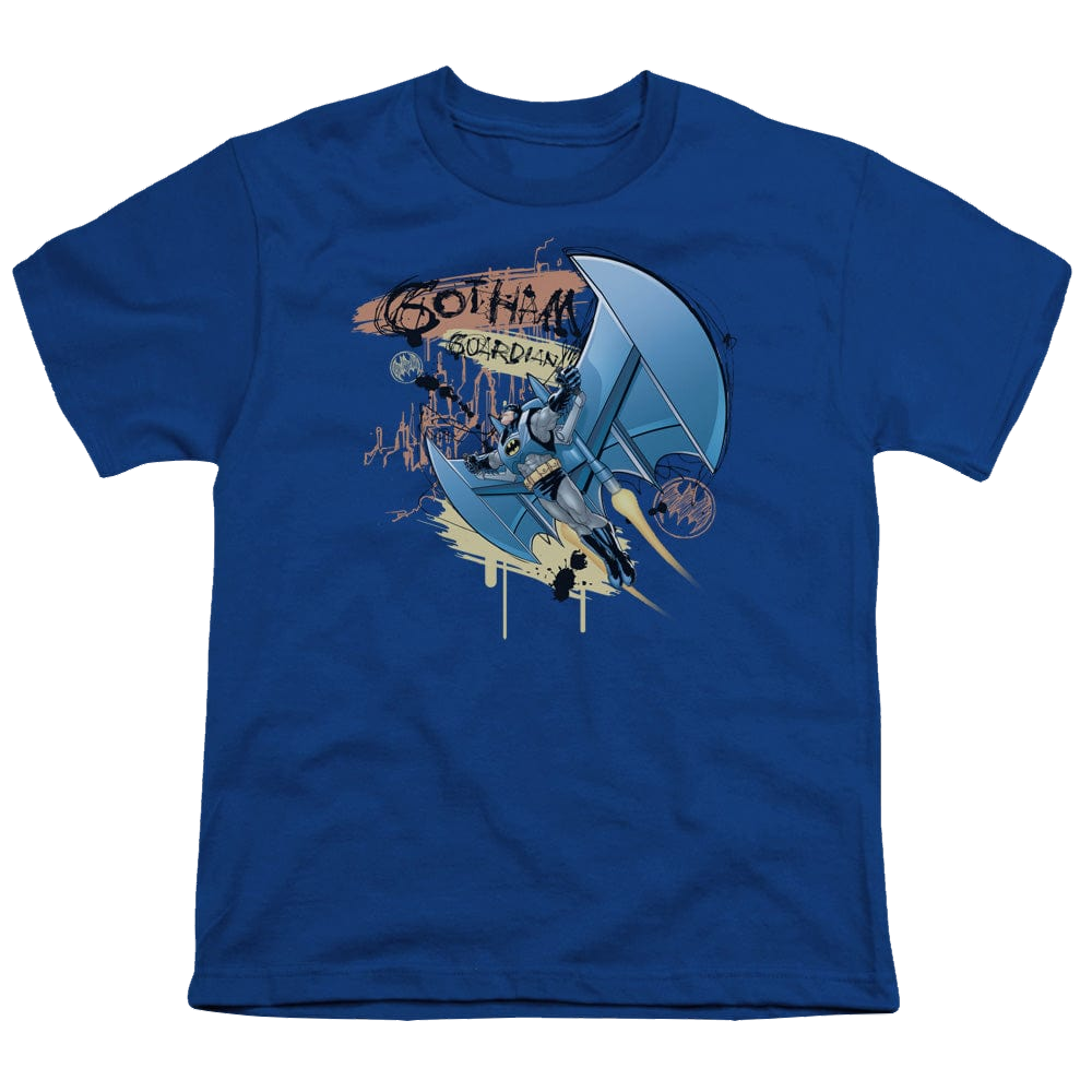 DC Batman Knight Flight - Youth T-Shirt Youth T-Shirt (Ages 8-12) Batman   